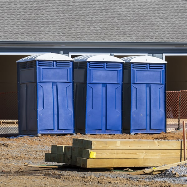 are there any restrictions on what items can be disposed of in the portable restrooms in West MS